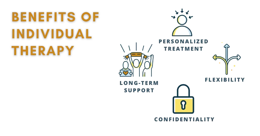 Benefits of individual therapy