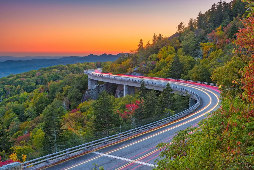 North Carolina Winding Road