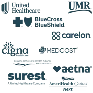 Blue Insurance Logo Collage