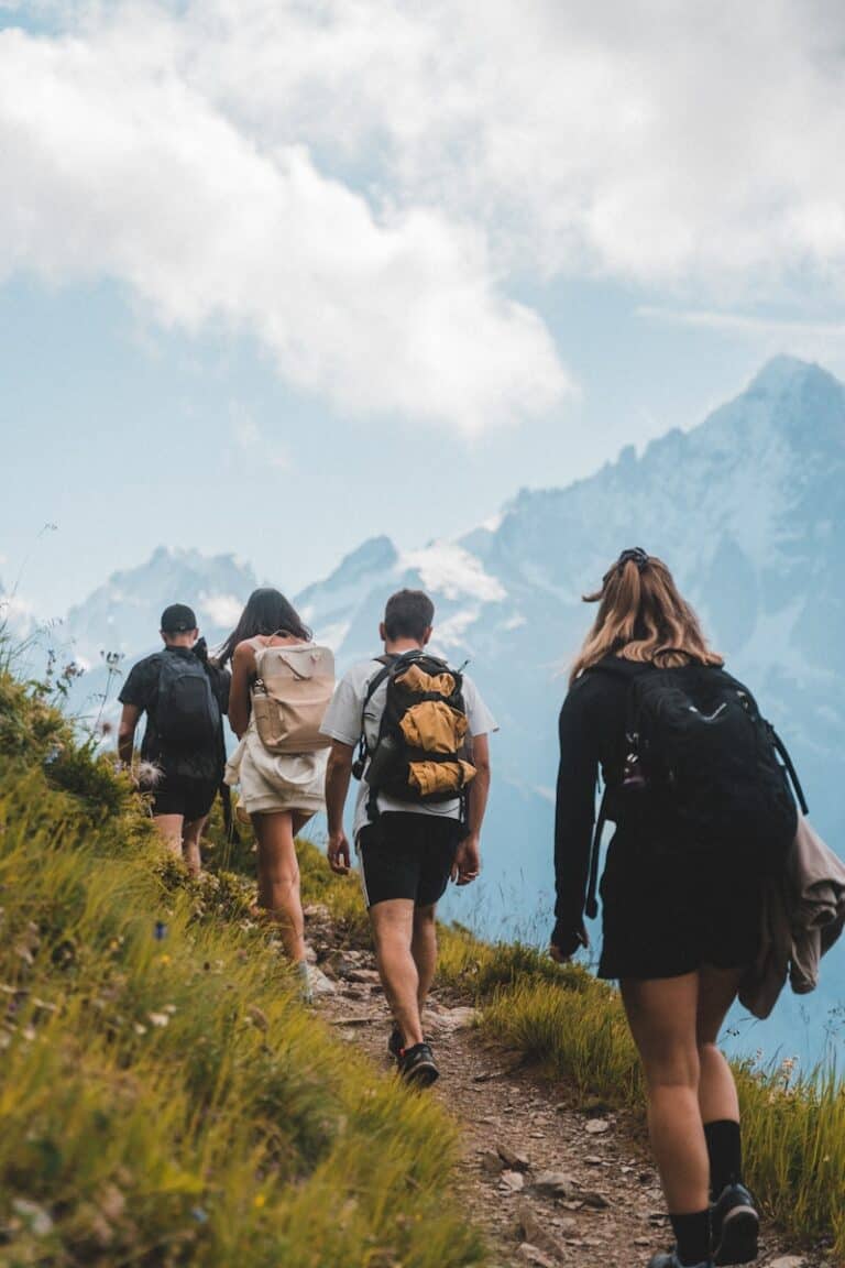 people walking on green grass field during daytime
